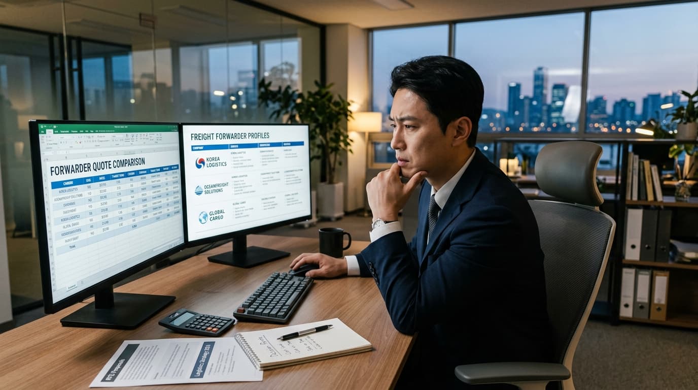 포워더 선정, 이것만 알면 실패 끝! 필수 체크리스트 & 주의사항 완벽 가이드